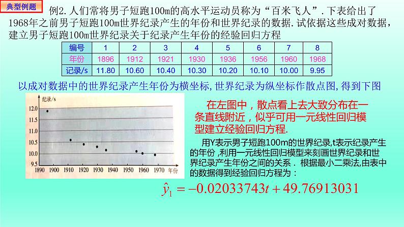 8.2.2一元线性回归模型参数的最小二乘估计(第二课时）课件PPT06