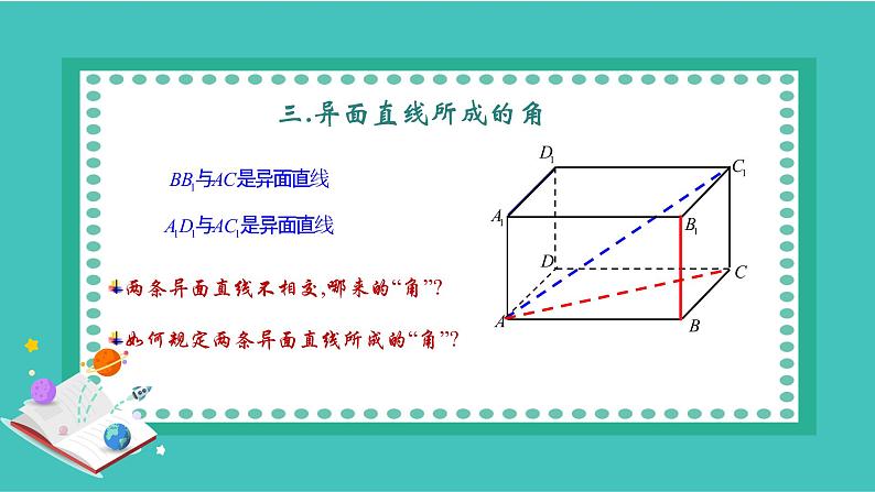 人教A版 (2019)  必修 第二册8.6.1直线与直线垂直课件PPT06