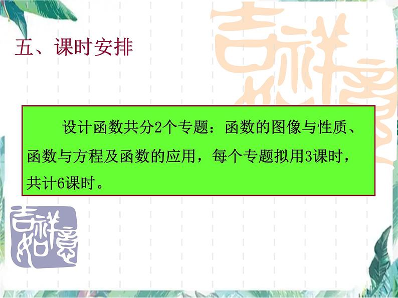 高三二轮复习《函数》 数形结合在函数中的应用 说课课件PPT第6页