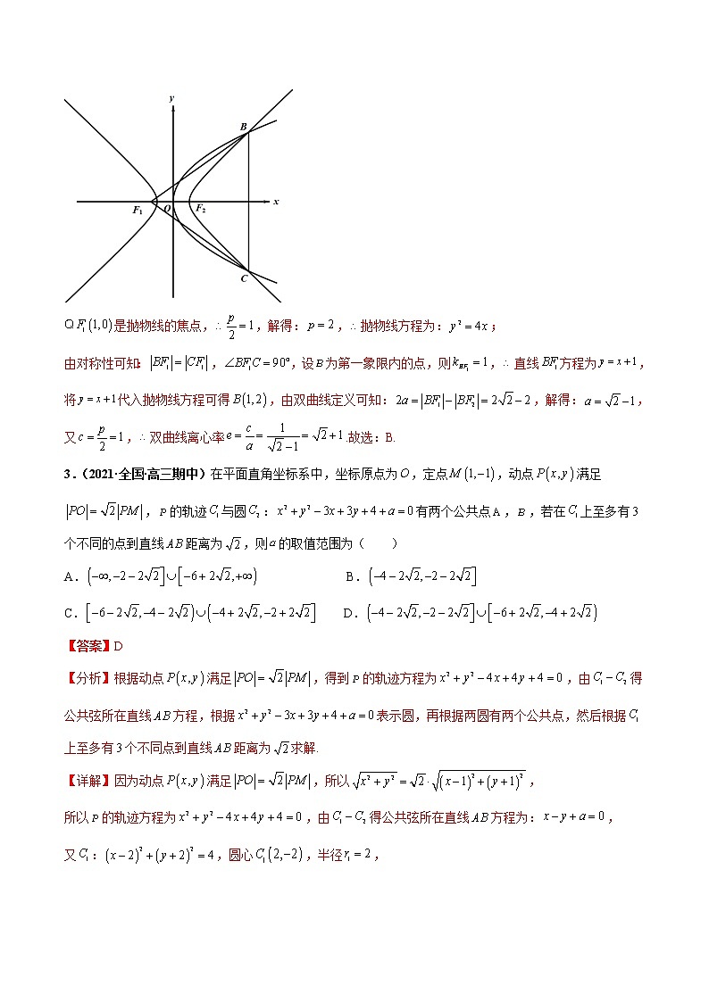新高考重难点讲解05 解析几何练习题03