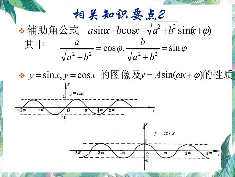 数学 人教版  必修4 专题复习三角函数课件PPT04