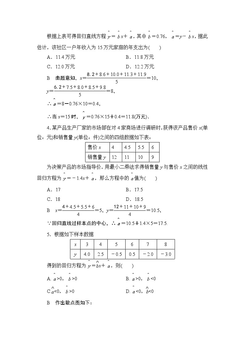高考复习《线性相关》课时作业11.3第2页