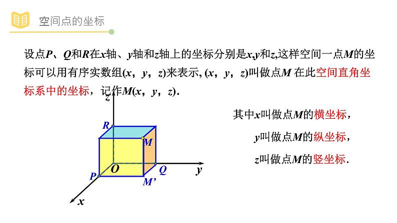 教A版（2019）高中数学选择性必修一第二章空间直角坐标系课件PPT06