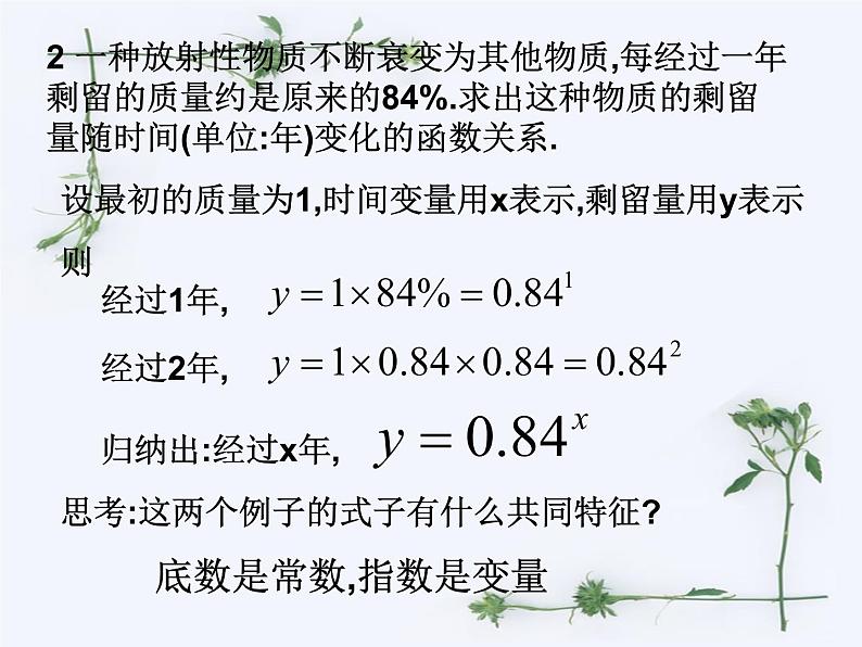 人教版（B版2019课标）高中数学必修二第四章指数函数、对数函数与幂函数4.1.2指数函数的性质与图像  课件04