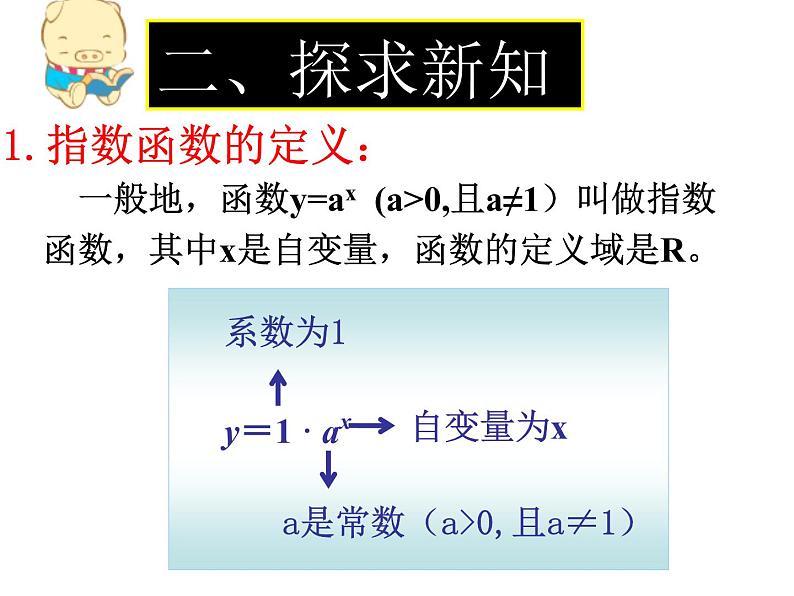 人教版（B版2019课标）高中数学必修二第四章指数函数、对数函数与幂函数4.1.2指数函数的性质与图像  课件2第7页