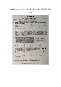 陕西省年上学期宝鸡市金台区高三数学教学质量检测试题