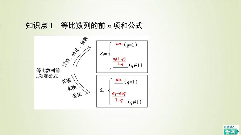 新人教B版高中数学选择性必修第三册第5章数列3.2等比数列的前n项和课件05