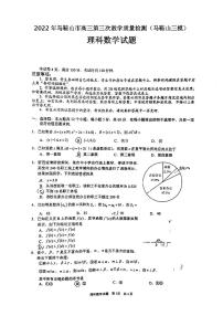 2022年马鞍山市高三第三次教学质量检测理科数学试题含答案（马鞍山三模）