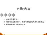 人教版（B版2019課標(biāo)）高中數(shù)學(xué)必修二6.1.2向量的加法  課件