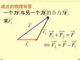 人教版（B版2019课标）高中数学必修二6.1.3向量的减法  课件