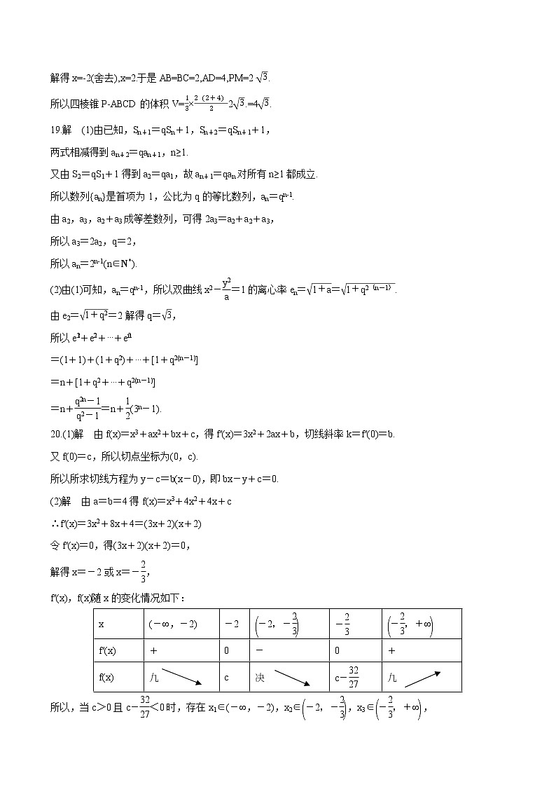 2022年高考押题预测卷01（全国乙卷）-文科数学（参考答案）第3页
