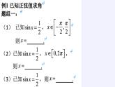 人教版（B版2019课标）高中数学必修三7.3.5已知三角函数值求角   课件