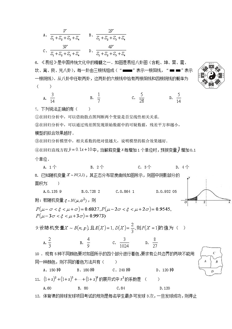甘肃省嘉谷关市2020_2021学年高二数学下学期期中考试试题理（含答案解析）第2页
