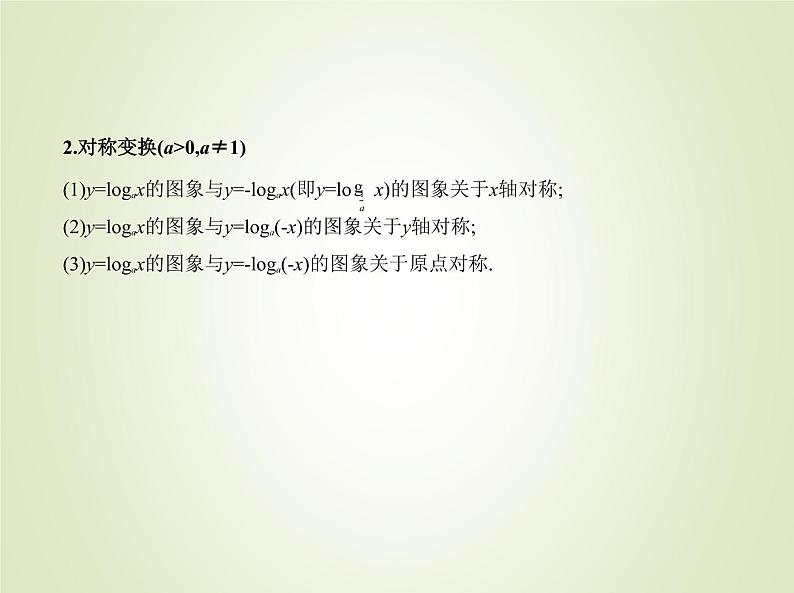 苏教版高中数学必修第一册第6章幂函数指数函数和对数函数3对数函数课件07