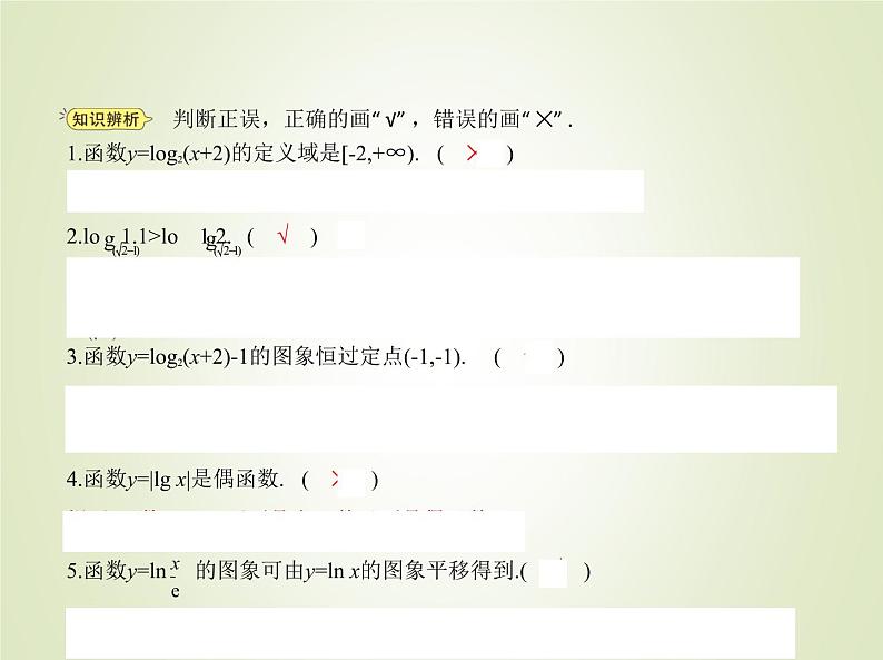 苏教版高中数学必修第一册第6章幂函数指数函数和对数函数3对数函数课件08