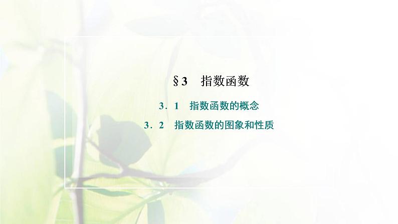 北师大版高中数学必修第一册第三章指数运算与指数函数3.1_3.2第1课时指数函数的概念图象与性质课件02