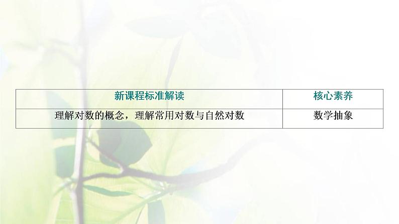 北师大版高中数学必修第一册第四章对数运算与对数函数1对数的概念课件03