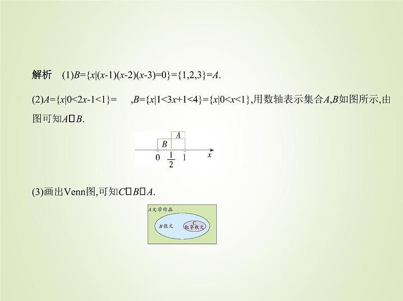 苏教版高中数学必修第一册第1章集合2子集全集补集课件第7页
