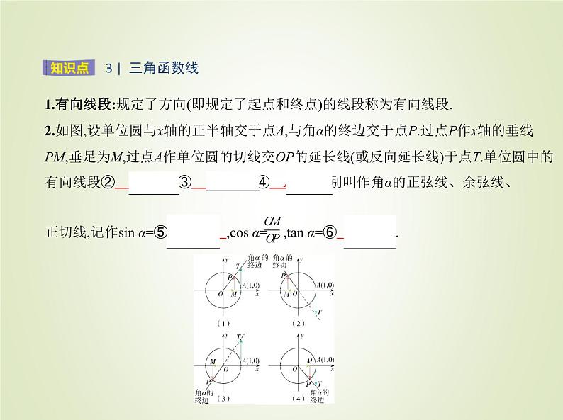 苏教版高中数学必修第一册第7章三角函数2.1任意角的三角函数课件05