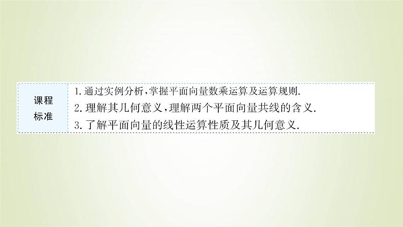 苏教版高中数学必修第二册第9章平面向量2.2向量的数乘课件02