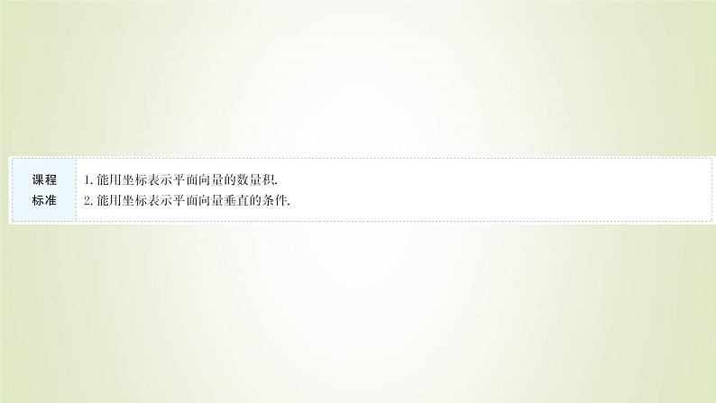 苏教版高中数学必修第二册第9章平面向量3.2第2课时向量数量积的坐标表示课件第2页