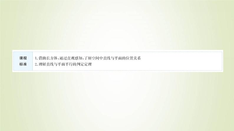 苏教版高中数学必修第二册第13章立体几何初步2.3第1课时直线与平面平行的判定课件02