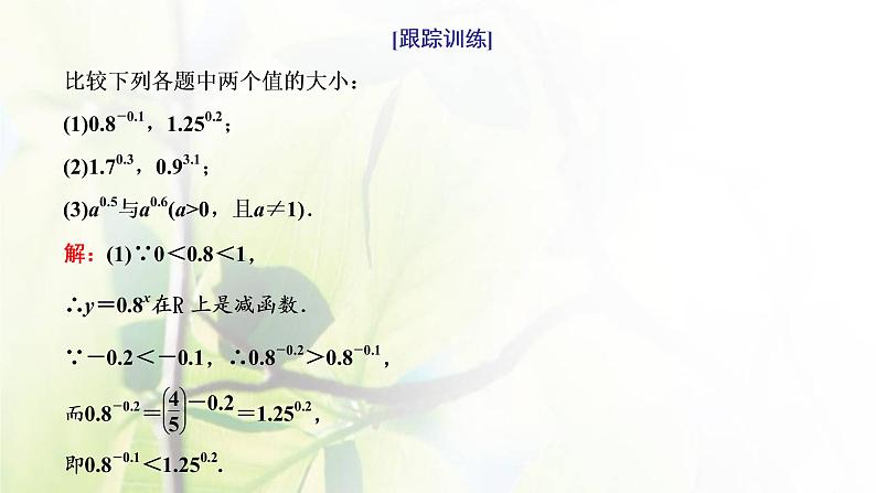 北师大版高中数学必修第一册第三章指数运算与指数函数3.1_3.2第2课时指数函数及其性质的应用习题课课件06