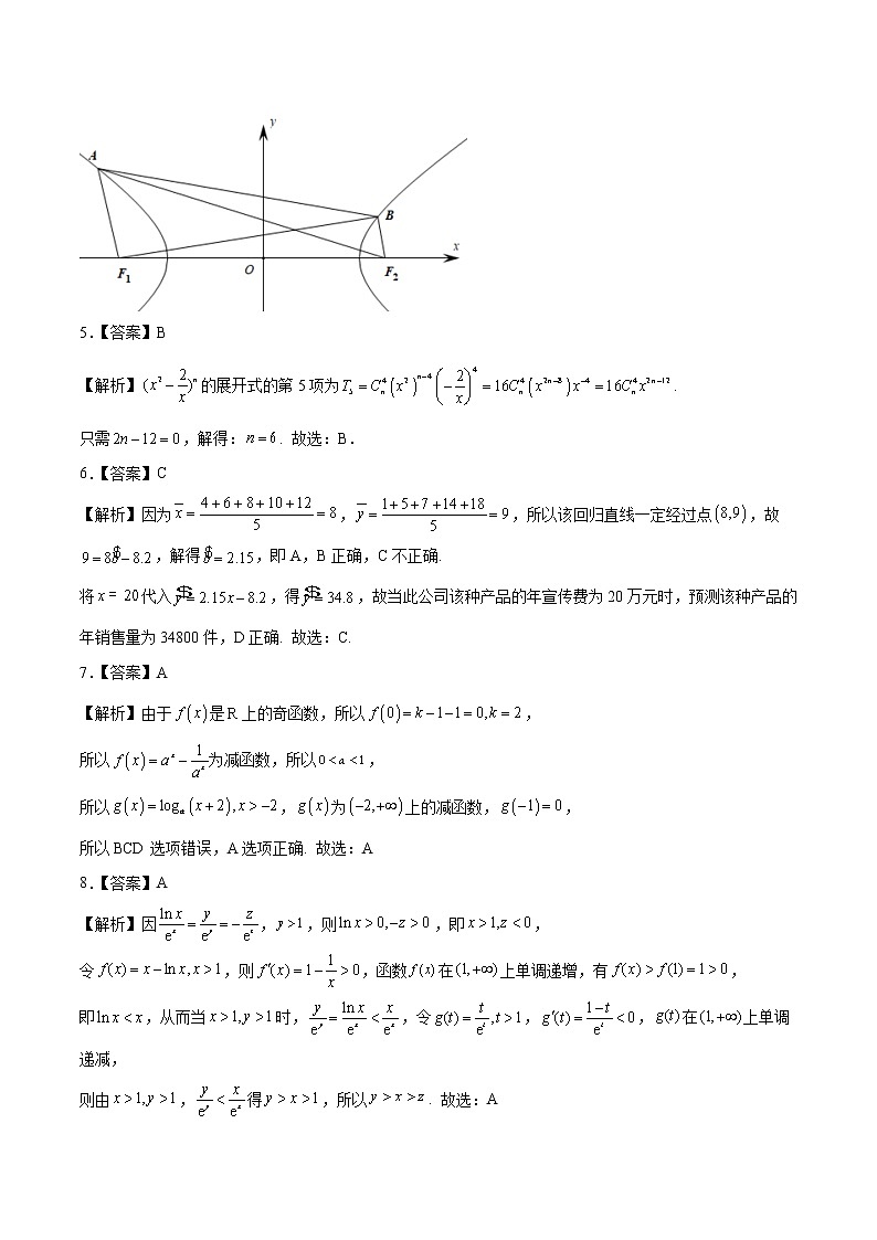 2022年高考数学押题预测卷02（新高考卷） （全解全析）第2页