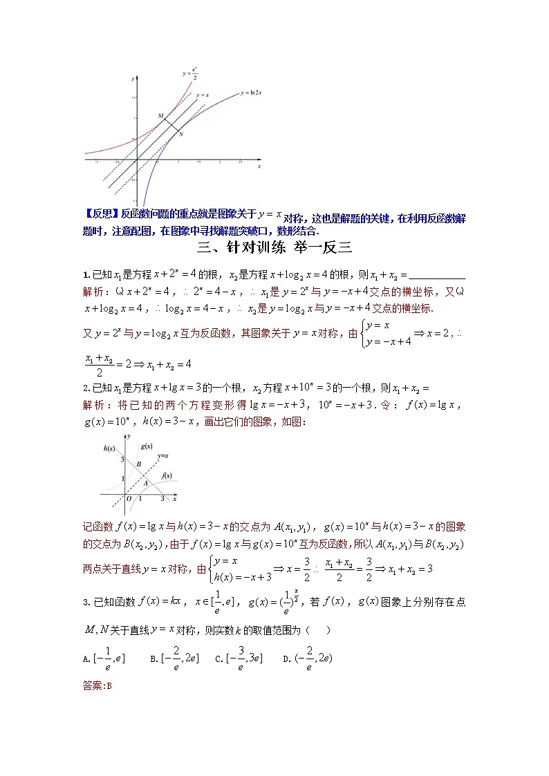 专题04 指数函数与对数函数互为反函数（解析版）-【二级结论速解】备战2022年高考数学必备考试技能高分领先方案第2页