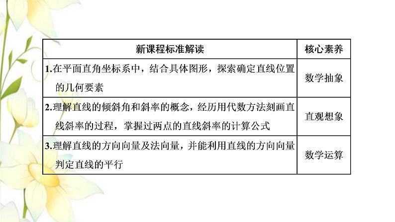 新人教B版高中数学选择性必修第一册第二章平面解析几何2.1直线的倾斜角与斜率课件第2页