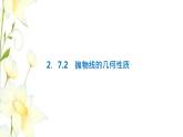 新人教B版高中数学选择性必修第一册第二章平面解析几何7.2抛物线的几何性质课件