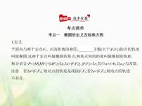 新人教A版高考数学二轮复习专题九平面解析几何3椭圆综合篇课件