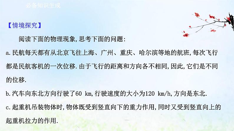 新人教A版高中数学必修第二册第六章平面向量及其应用1平面向量的概念课件2第3页
