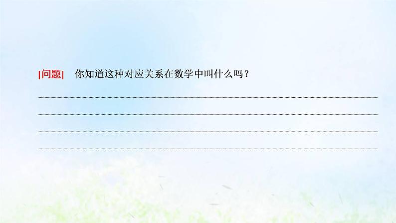 湘教版高中数学必修第一册第三章函数的概念与性质1.1对函数概念的再认识课件05