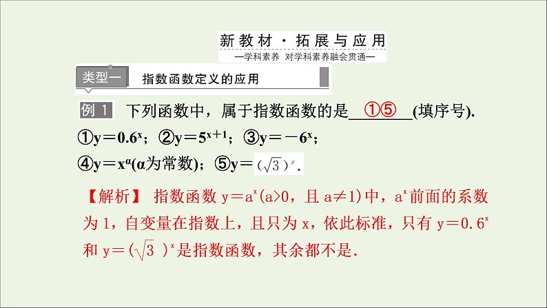 新人教A版高中数学必修第一册第四章指数函数与对数函数2.1指数函数的概念课件第5页