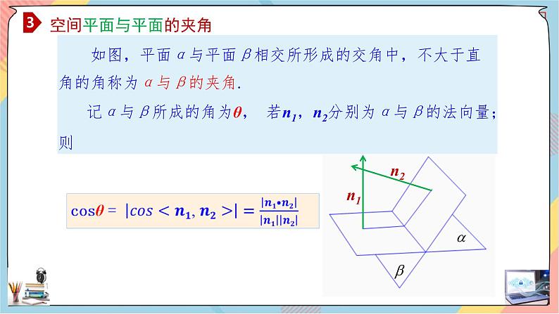 第1章+1.4空间向量的应用第三课时基础班课件+教案08