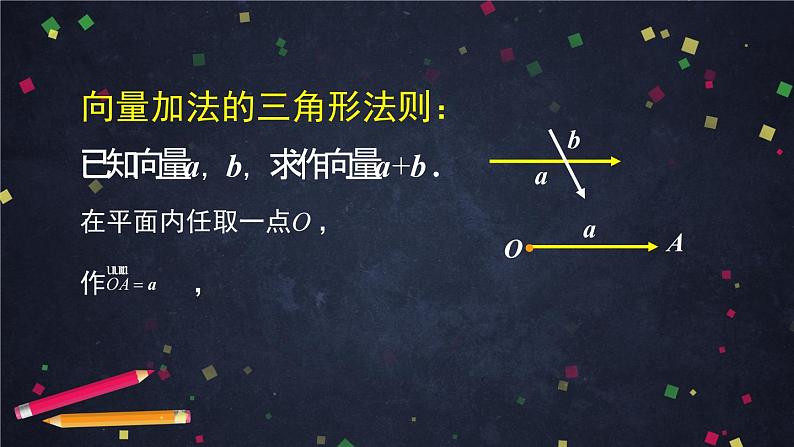 高一数学必修第二册（人教A版）平面向量的减法运算- 课件第8页