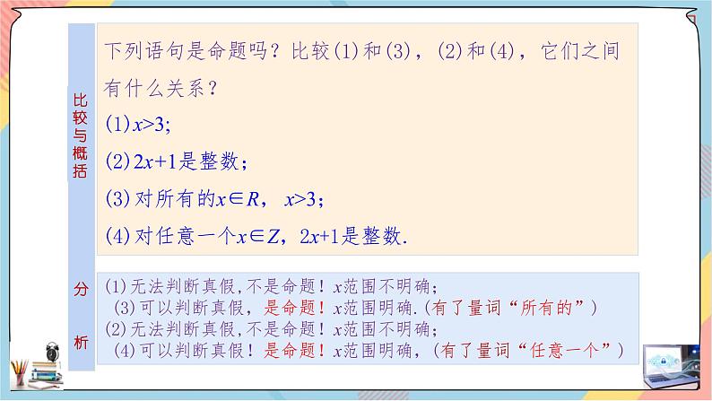 第1章+1.5全称量词与存在量词第一课时提高班课件+教案04