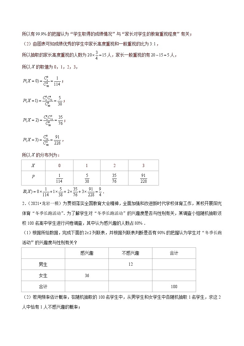 专题13 概率综合题（解析版）第2页