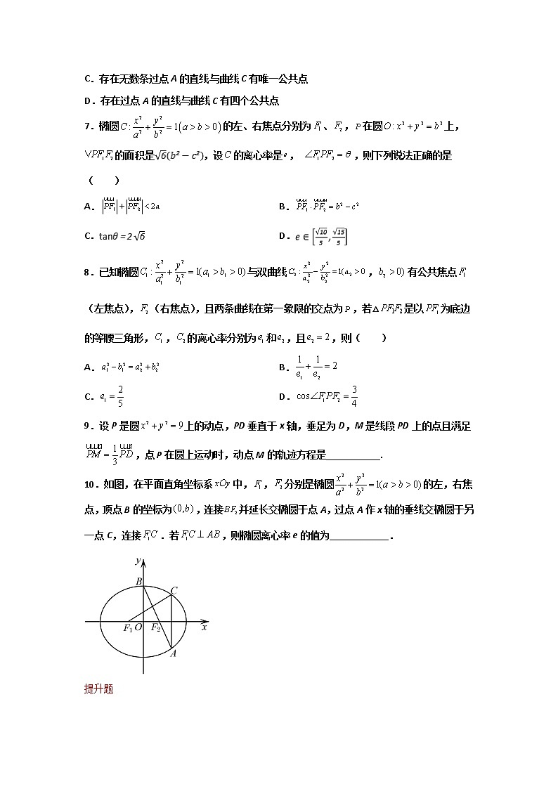 精练15 椭圆（原卷版）第2页