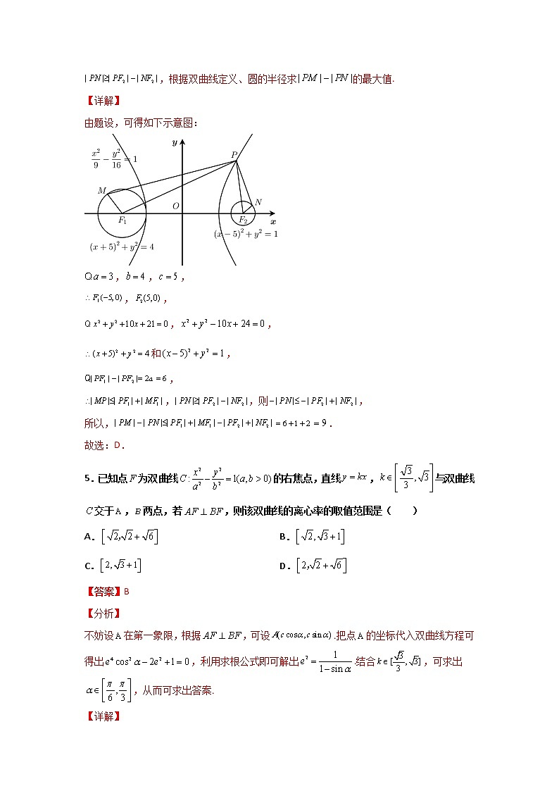 精练16 双曲线与抛物线（解析版）第3页