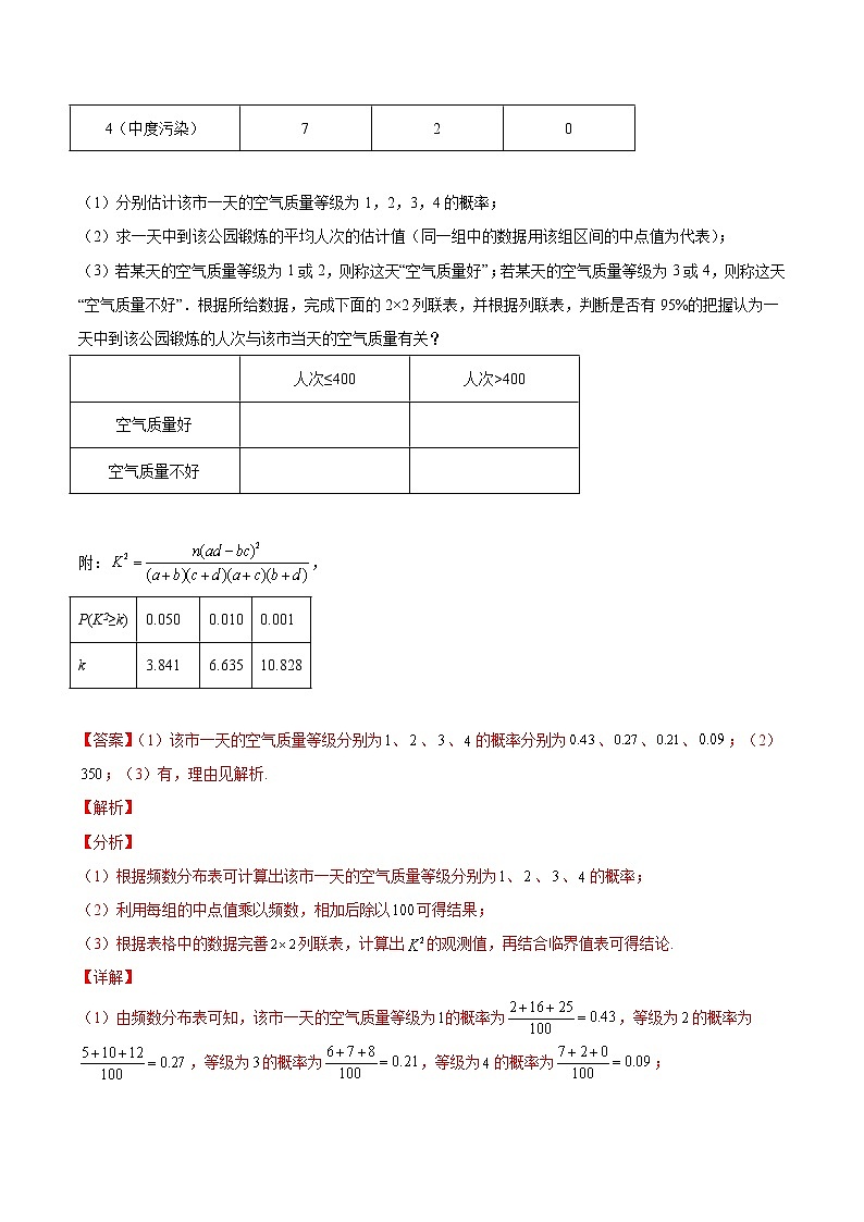 回归教材重难点06 概率与统计（解析版）第3页