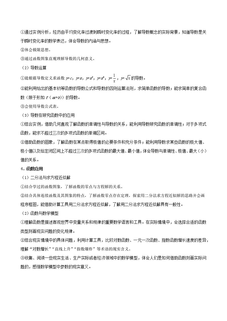 查补易混易错点01 函数与导数（原卷版）第2页