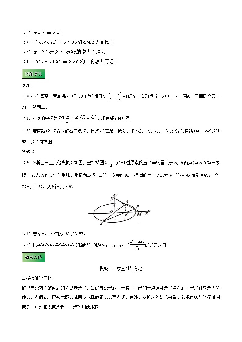 模板10 直线与方程（原卷版）第2页