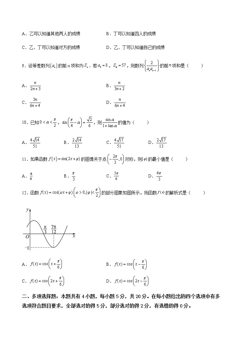 【高考大赢家·巩固】热点题型提升卷（预测卷）-【高考冲刺满分】2022年高考数学名师押题预测全真模拟卷（新高考全国Ⅱ卷）03