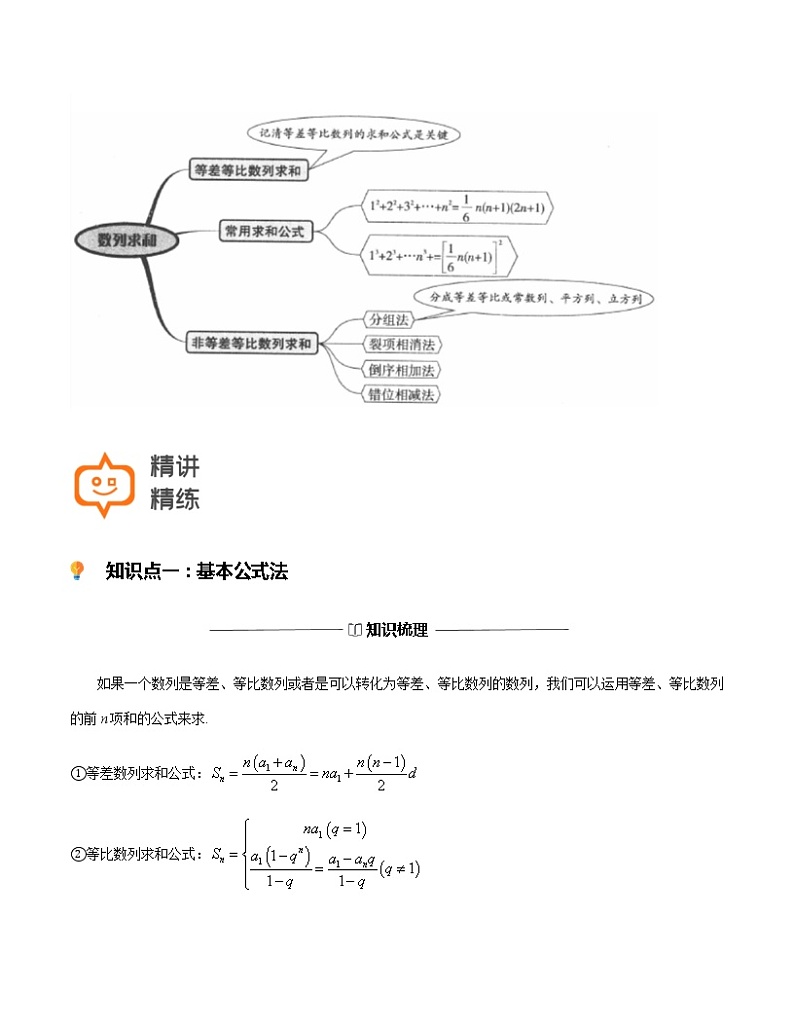 第21讲-数列求和的方法-【高考培优直通车】2022年高三数学大一轮复习精品讲义（上海专用）03