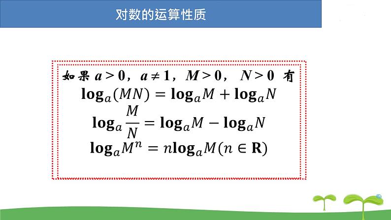 高中北师大版数学 新教材 必修第一册 4.2.2换底公式 课件PPT04
