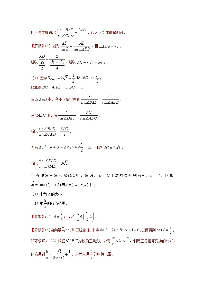 2021上海市宝安区数学高考最后冲刺题03