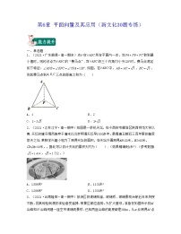第6章 平面向量及其应用（新文化30题专练）-2021-2022学年高一数学考试满分全攻略（人教A版2019必修）（原卷版）