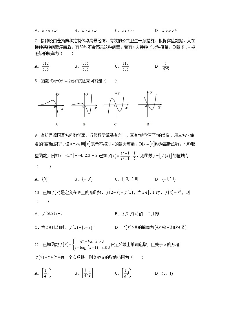 理科数学试题第2页